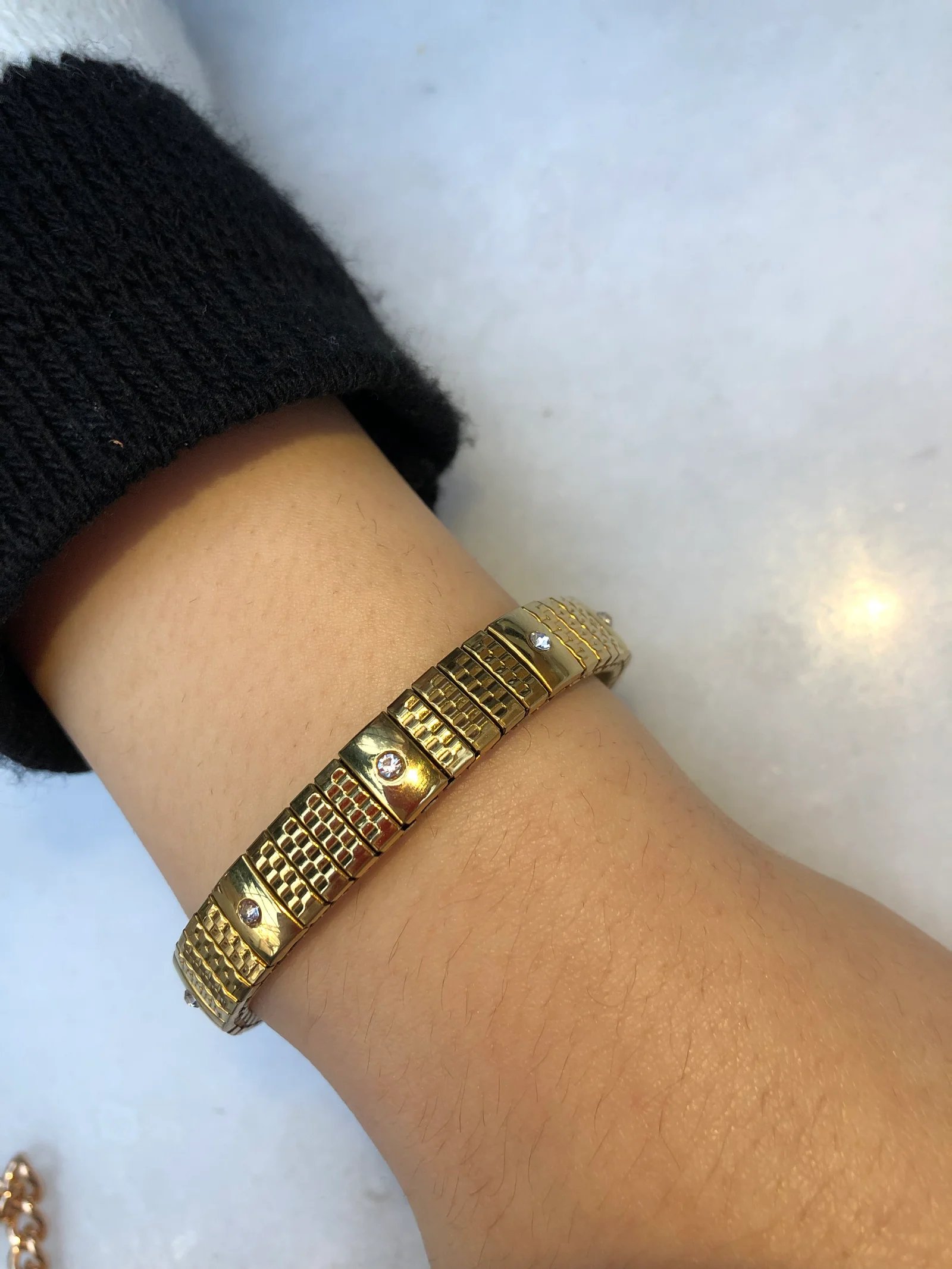 Gold Flexi Çelik Bileklik